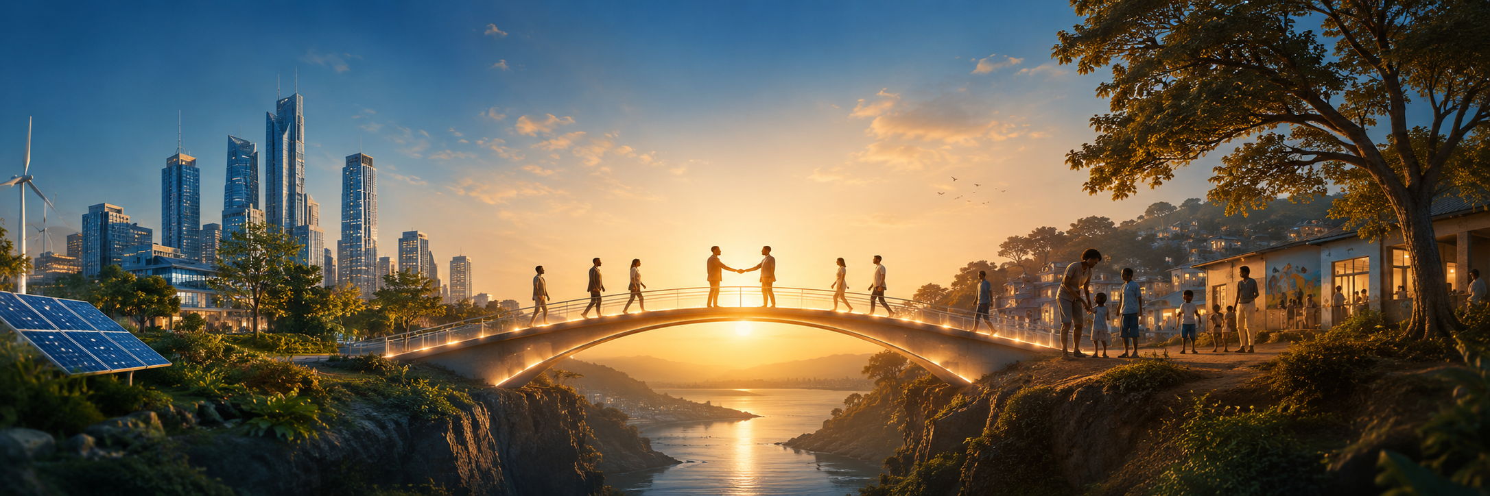 Bridging abundance and need
